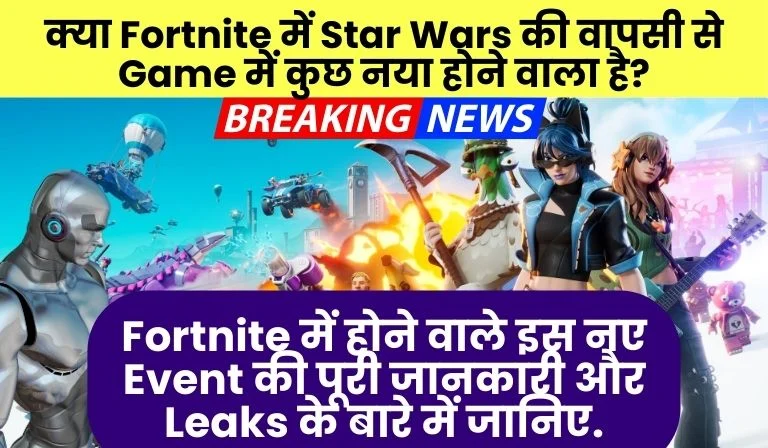 Fortnite Star Wars Event Chapter 6 Season 4 Leaks